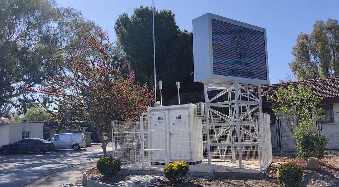 A brand-new Air Quality Monitoring Network for the northern part of Cyprus