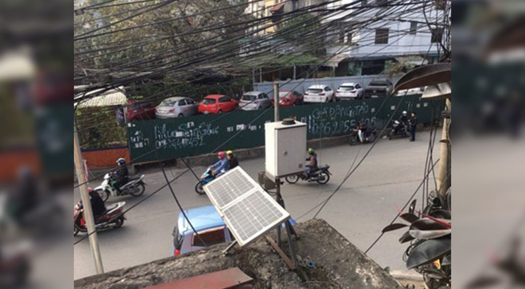 Hanoi (Vietnam): Cairsens® PM micro-sensors help increase air quality monitoring coverage.
